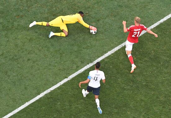 Футбол. ЧМ-2018. Матч Дания - Франция