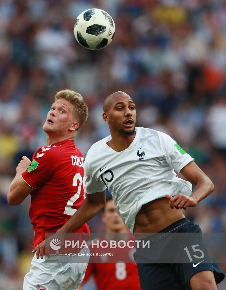 Футбол. ЧМ-2018. Матч Дания - Франция