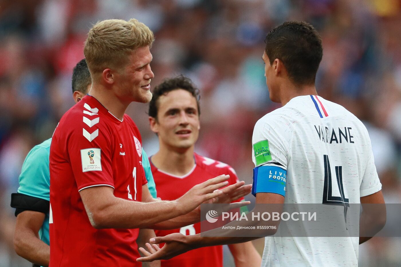 Футбол. ЧМ-2018. Матч Дания - Франция
