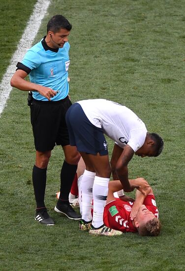 Футбол. ЧМ-2018. Матч Дания - Франция