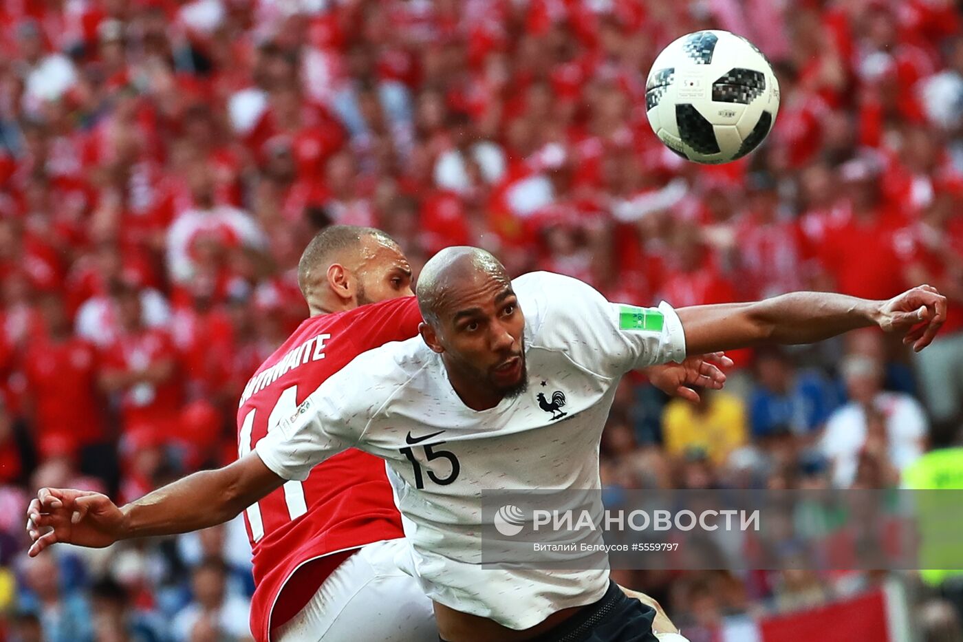 Футбол. ЧМ-2018. Матч Дания - Франция