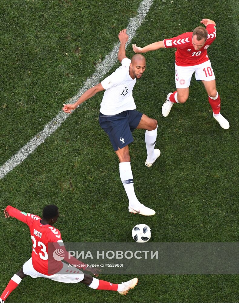 Футбол. ЧМ-2018. Матч Дания - Франция