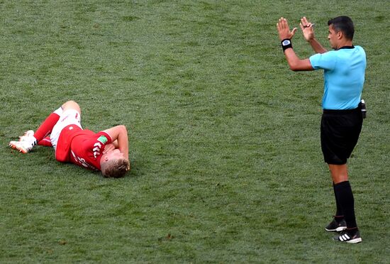 Футбол. ЧМ-2018. Матч Дания - Франция