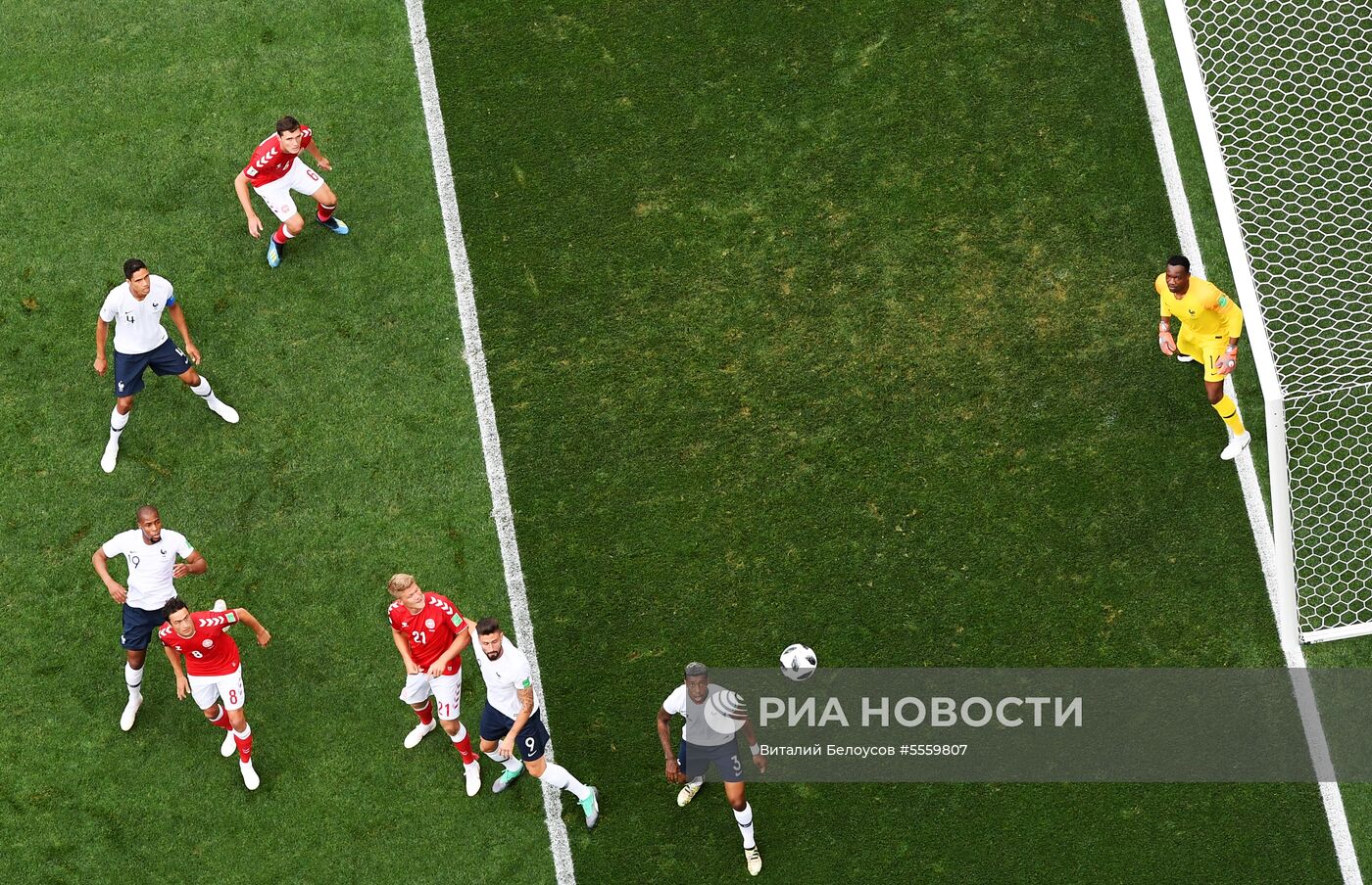 Футбол. ЧМ-2018. Матч Дания - Франция