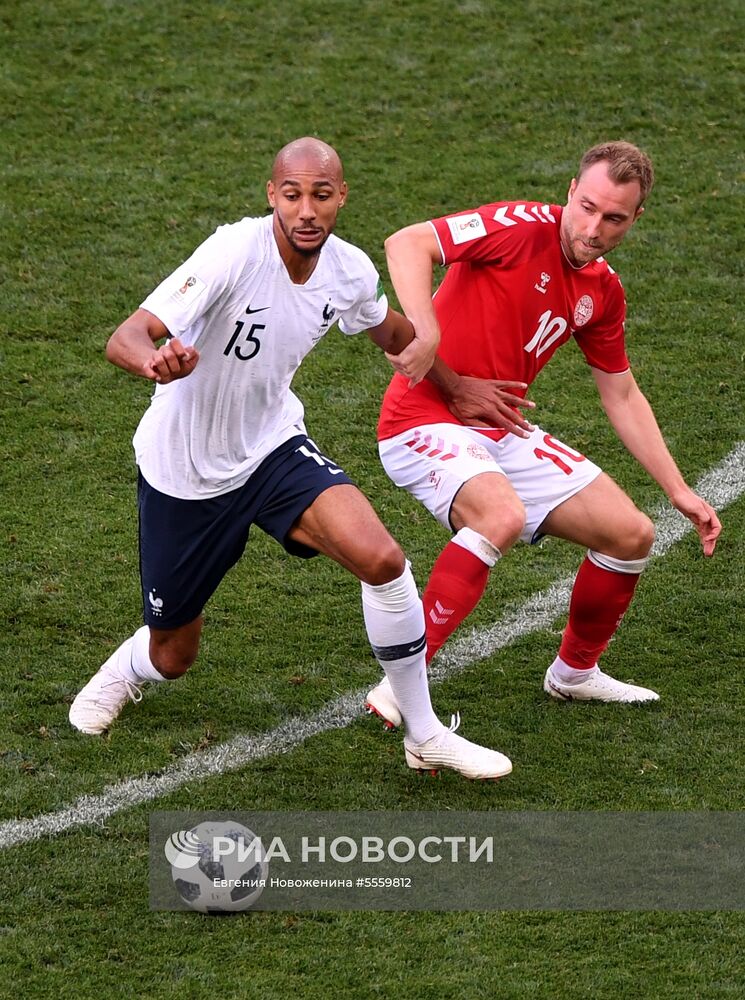 Футбол. ЧМ-2018. Матч Дания - Франция