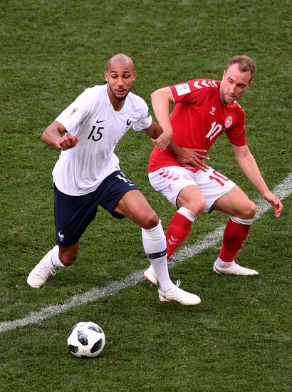 Футбол. ЧМ-2018. Матч Дания - Франция