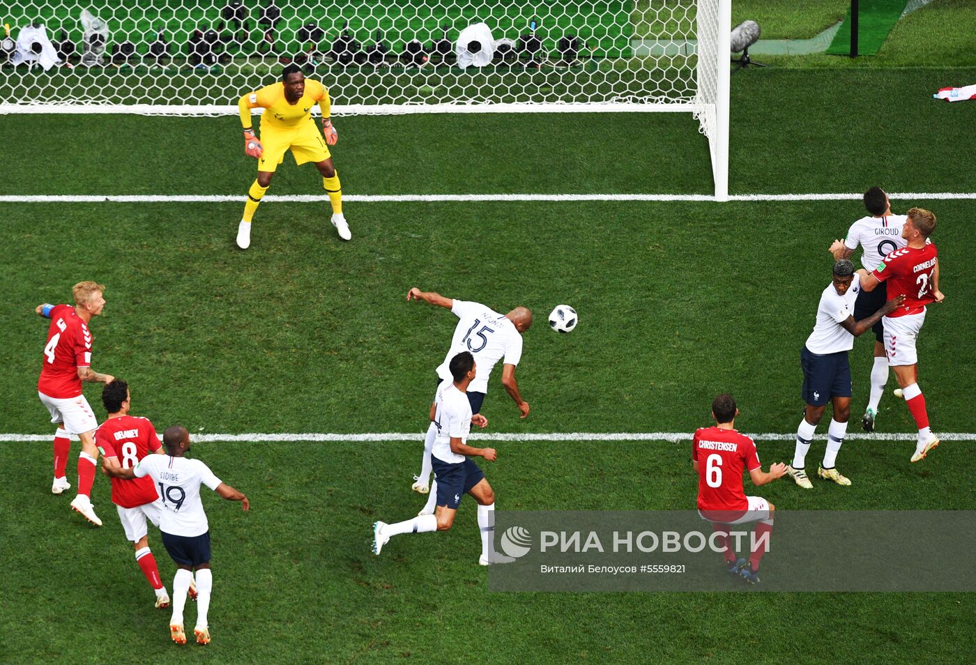 Футбол. ЧМ-2018. Матч Дания - Франция