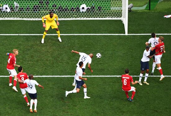 Футбол. ЧМ-2018. Матч Дания - Франция