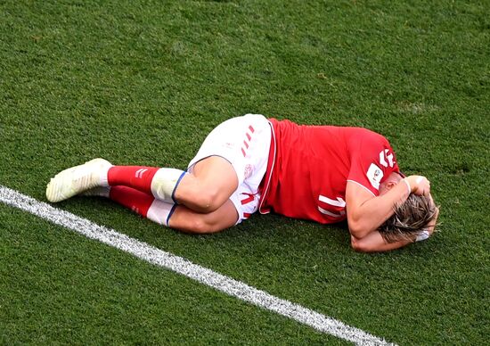 Футбол. ЧМ-2018. Матч Дания - Франция