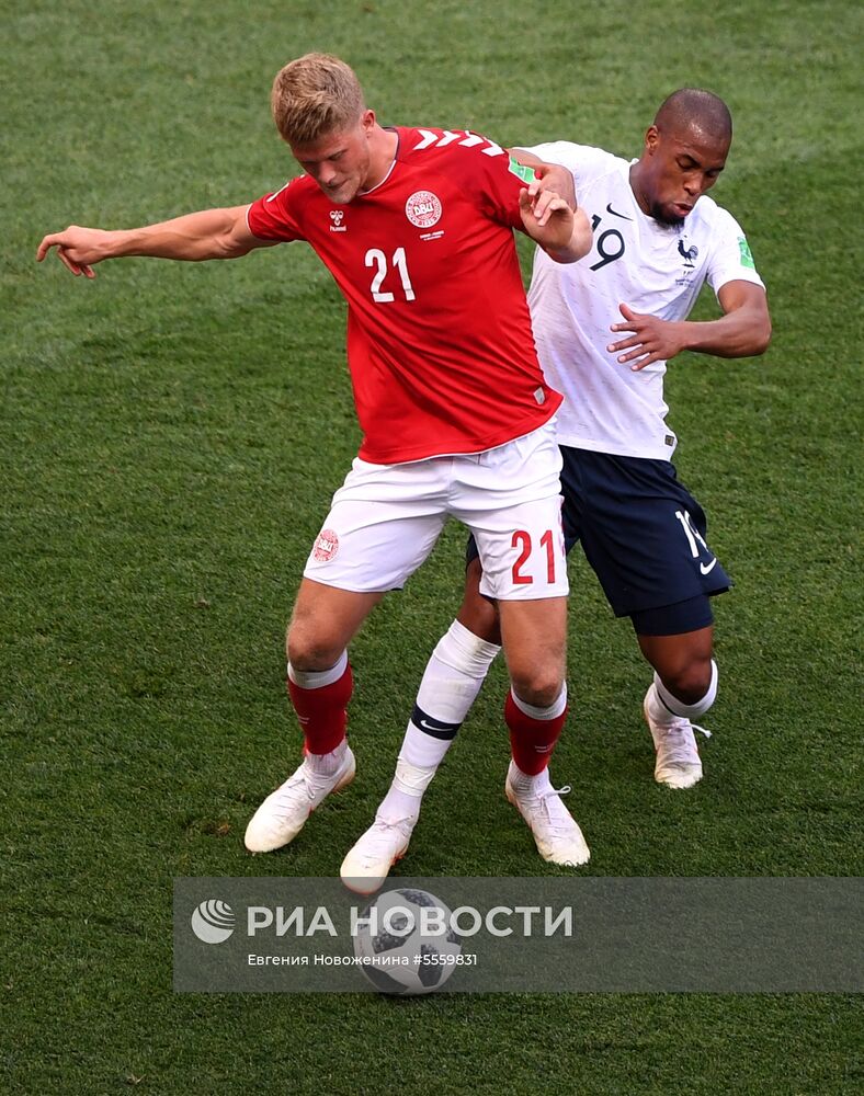 Футбол. ЧМ-2018. Матч Дания - Франция