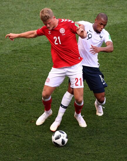 Футбол. ЧМ-2018. Матч Дания - Франция