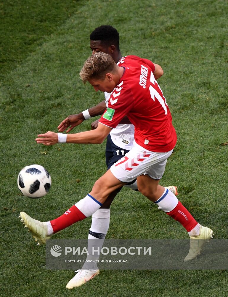 Футбол. ЧМ-2018. Матч Дания - Франция