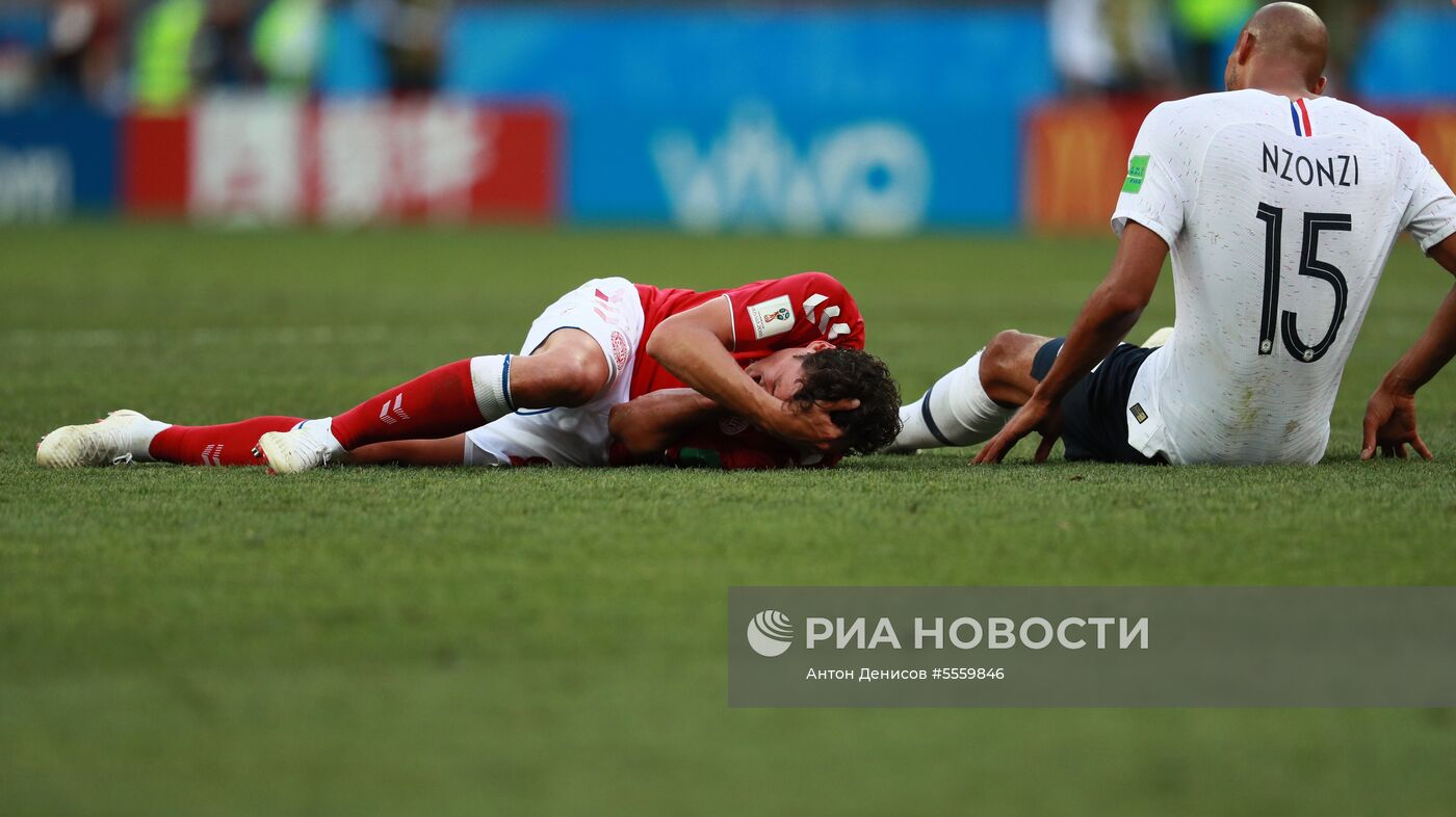 Футбол. ЧМ-2018. Матч Дания - Франция