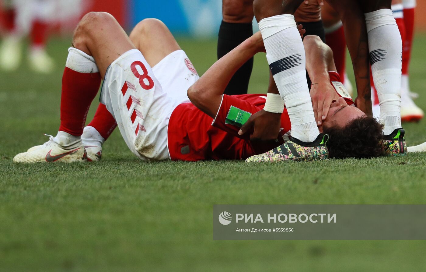 Футбол. ЧМ-2018. Матч Дания - Франция