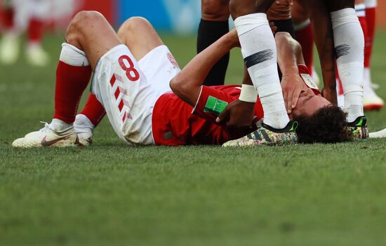 Футбол. ЧМ-2018. Матч Дания - Франция