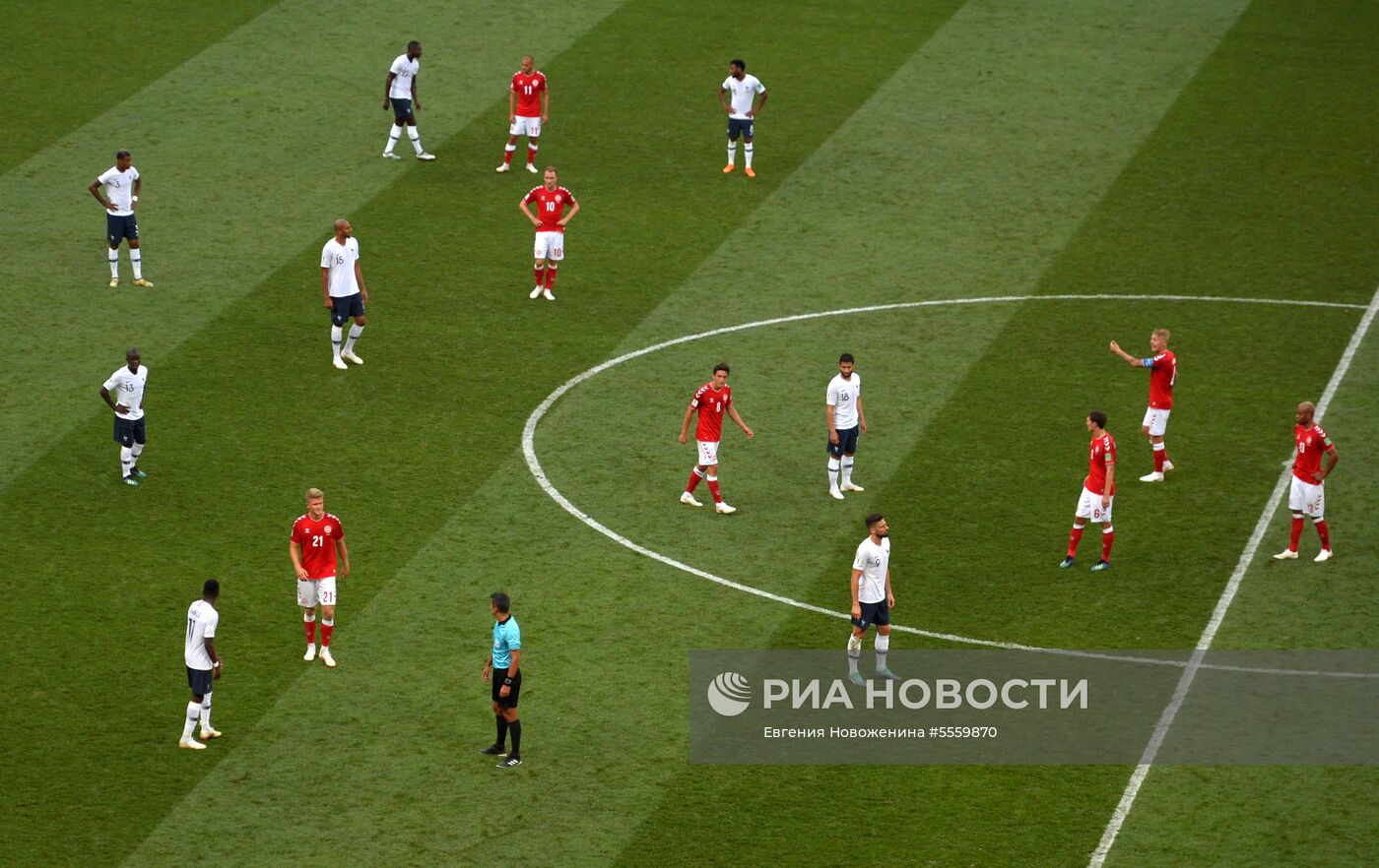 Футбол. ЧМ-2018. Матч Дания - Франция