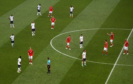 Футбол. ЧМ-2018. Матч Дания - Франция