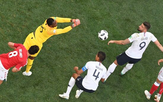 Футбол. ЧМ-2018. Матч Дания - Франция