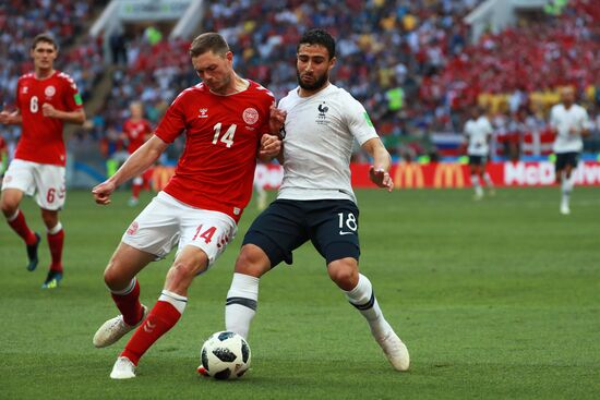 Футбол. ЧМ-2018. Матч Дания - Франция