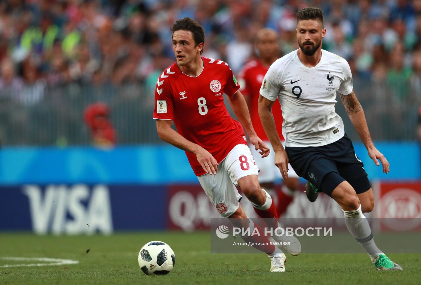 Футбол. ЧМ-2018. Матч Дания - Франция