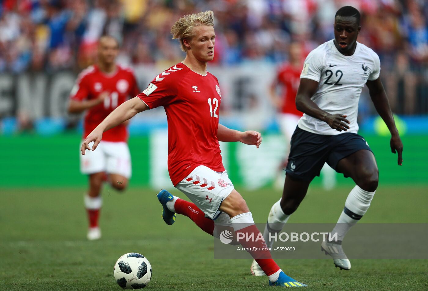 Футбол. ЧМ-2018. Матч Дания - Франция