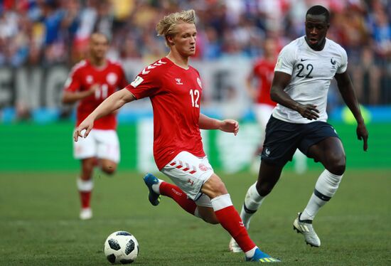 Футбол. ЧМ-2018. Матч Дания - Франция