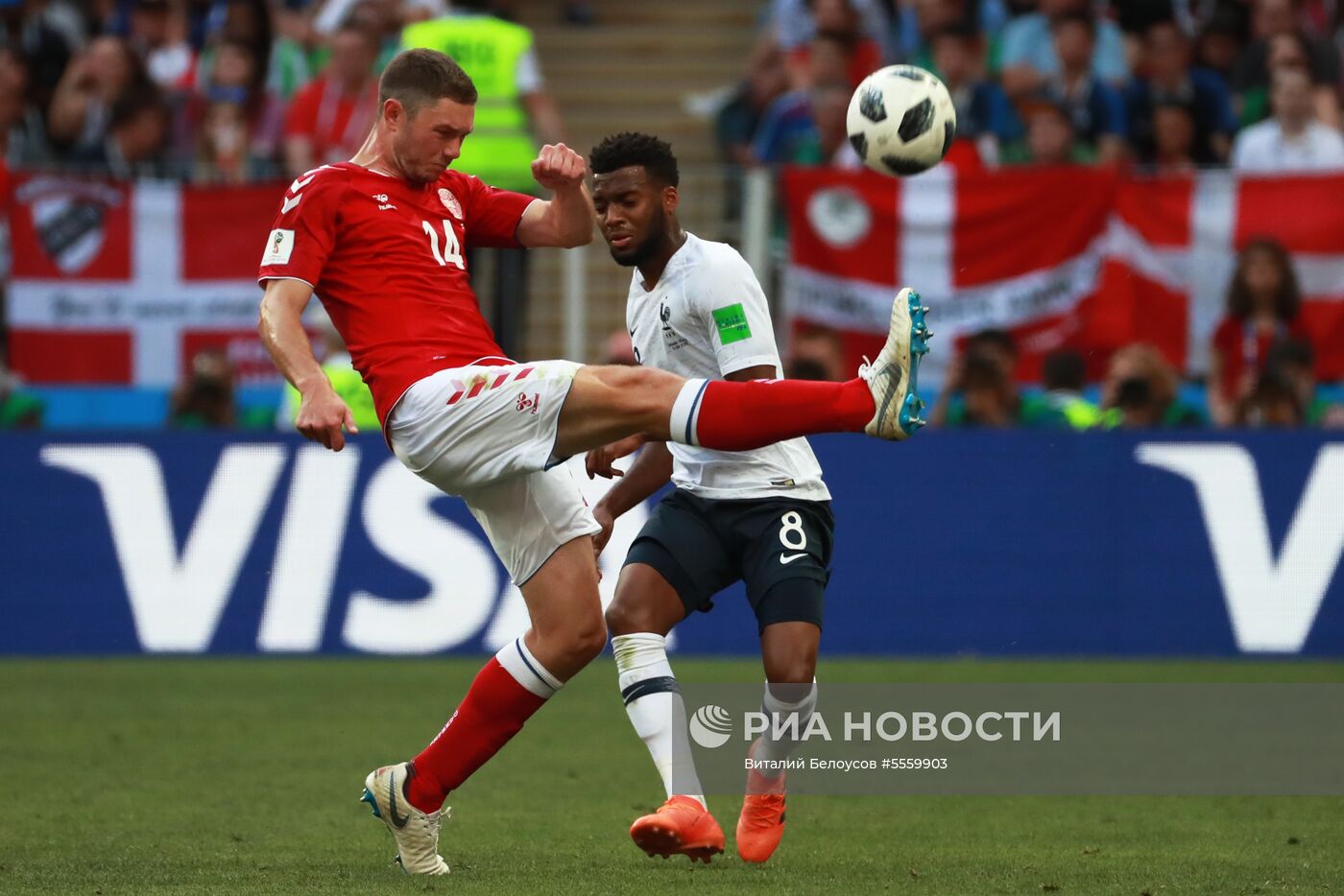 Футбол. ЧМ-2018. Матч Дания - Франция