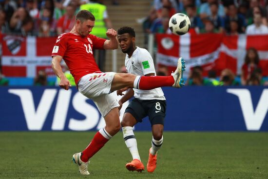 Футбол. ЧМ-2018. Матч Дания - Франция