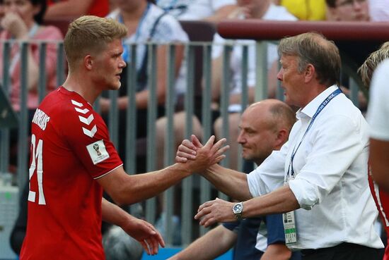 Футбол. ЧМ-2018. Матч Дания - Франция