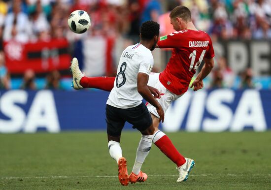 Футбол. ЧМ-2018. Матч Дания - Франция