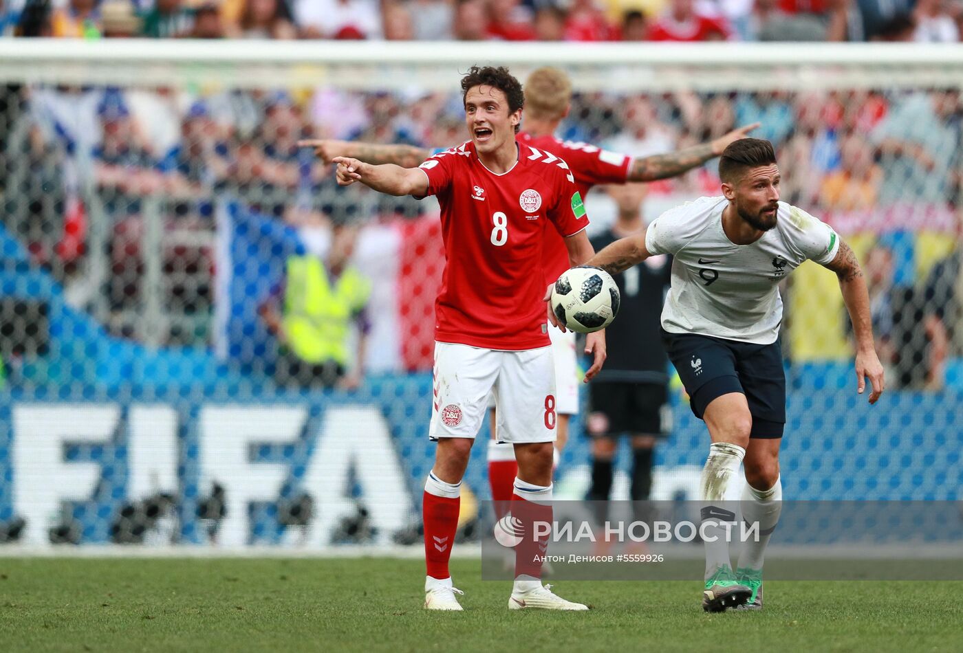 Футбол. ЧМ-2018. Матч Дания - Франция