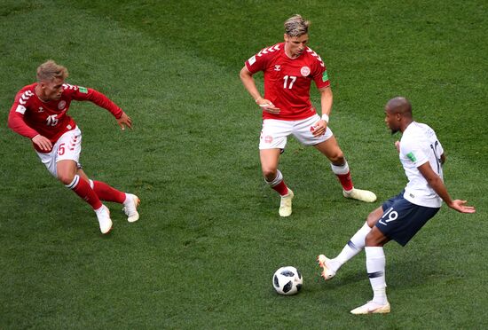 Футбол. ЧМ-2018. Матч Дания - Франция