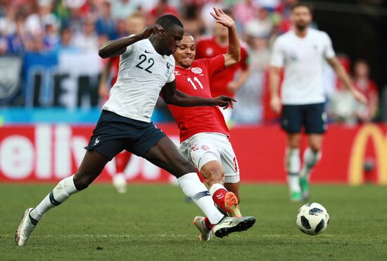 Футбол. ЧМ-2018. Матч Дания - Франция