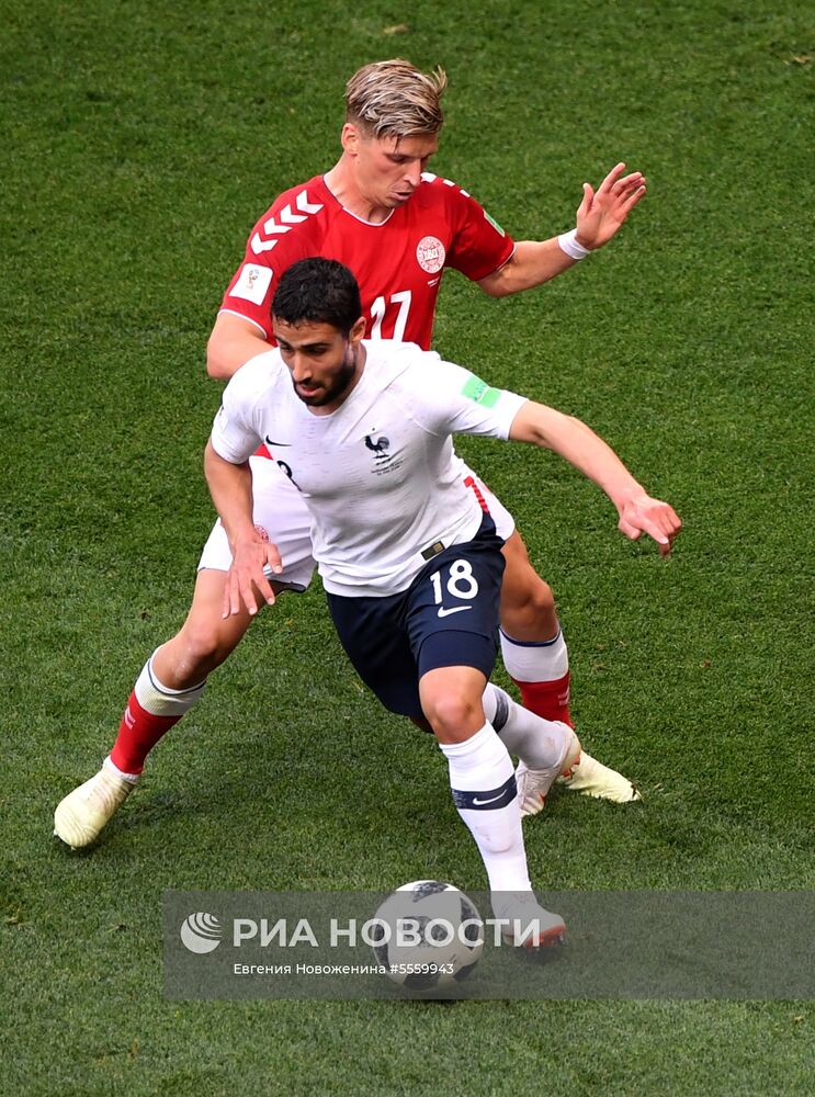 Футбол. ЧМ-2018. Матч Дания - Франция