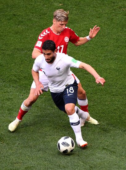 Футбол. ЧМ-2018. Матч Дания - Франция