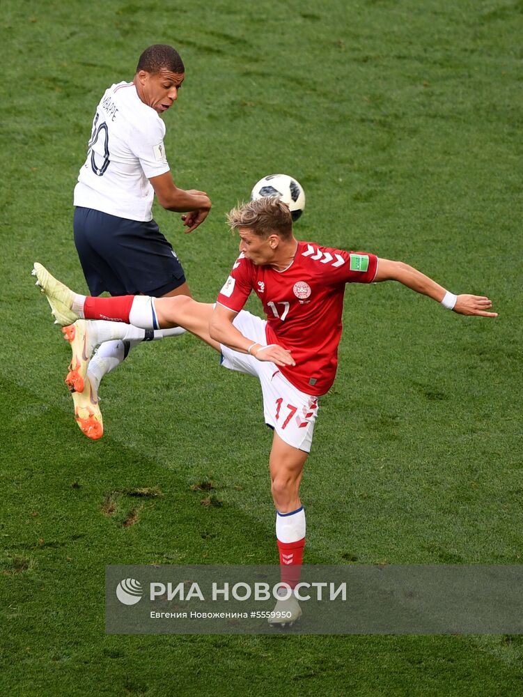 Футбол. ЧМ-2018. Матч Дания - Франция
