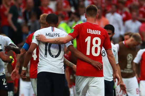 Футбол. ЧМ-2018. Матч Дания - Франция