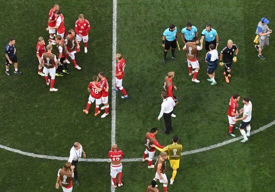 Футбол. ЧМ-2018. Матч Дания - Франция