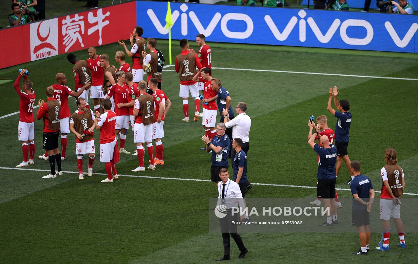 Футбол. ЧМ-2018. Матч Дания - Франция