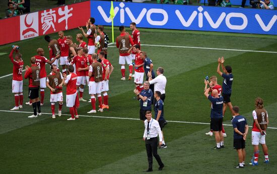 Футбол. ЧМ-2018. Матч Дания - Франция