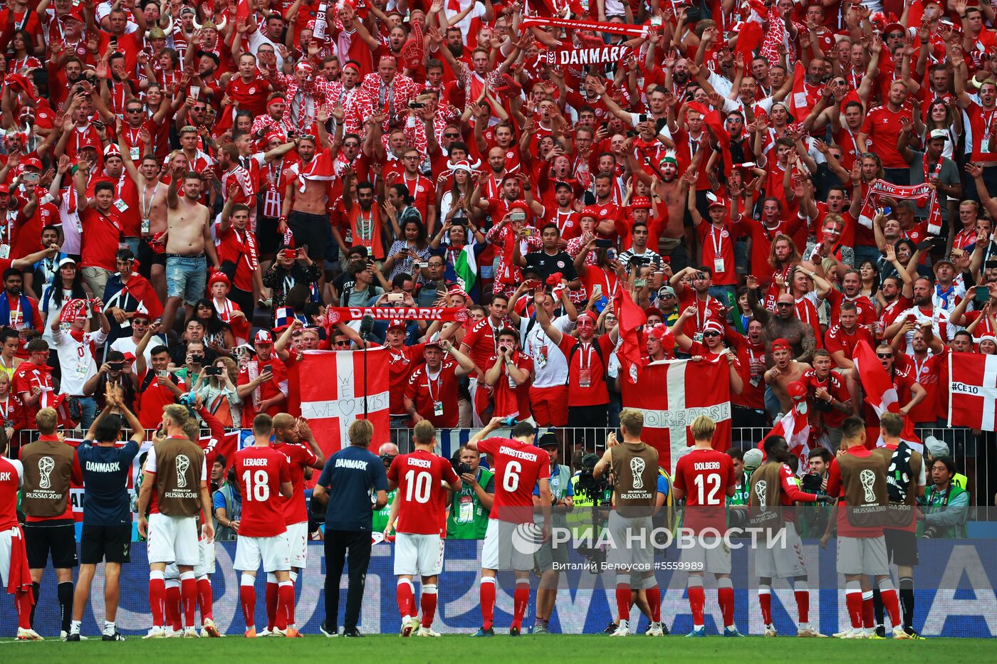 Футбол. ЧМ-2018. Матч Дания - Франция