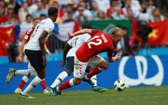 Футбол. ЧМ-2018. Матч Дания - Франция