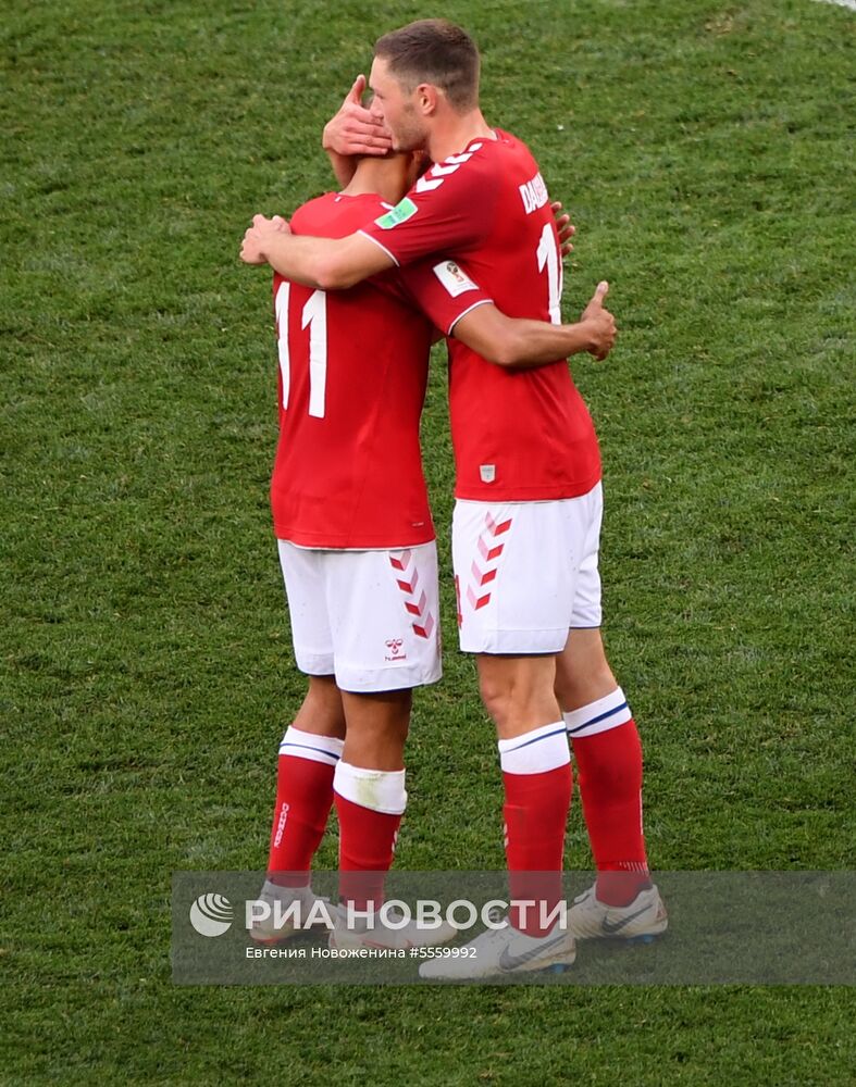 Футбол. ЧМ-2018. Матч Дания - Франция