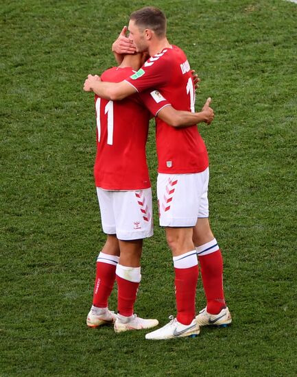 Футбол. ЧМ-2018. Матч Дания - Франция