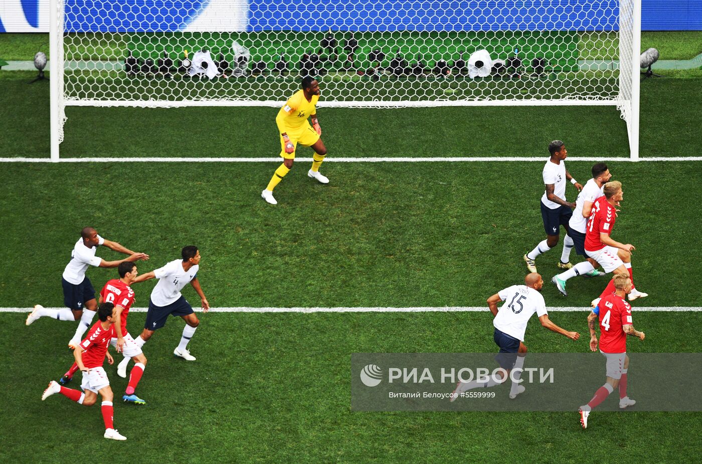 Футбол. ЧМ-2018. Матч Дания - Франция