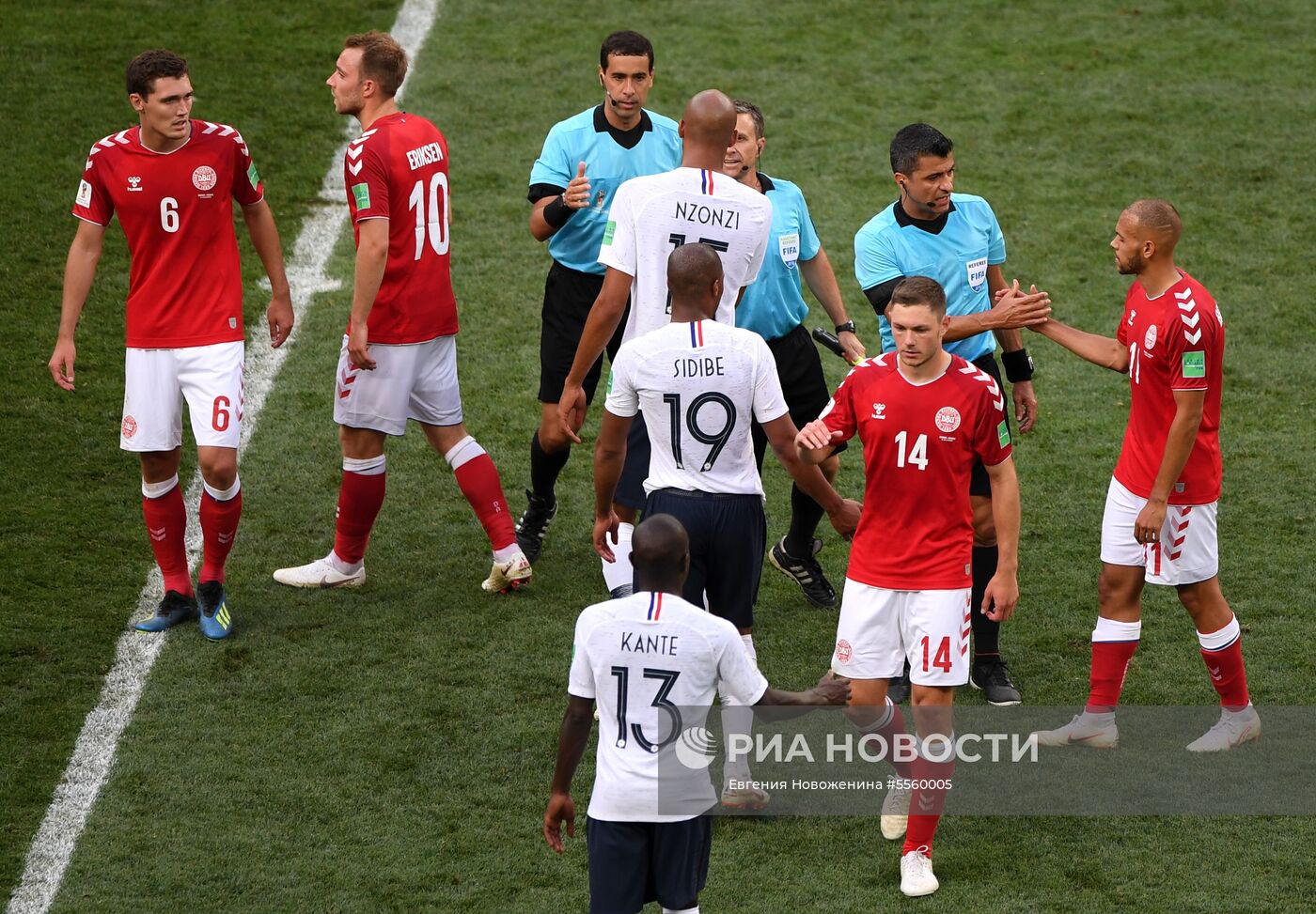 Футбол. ЧМ-2018. Матч Дания - Франция