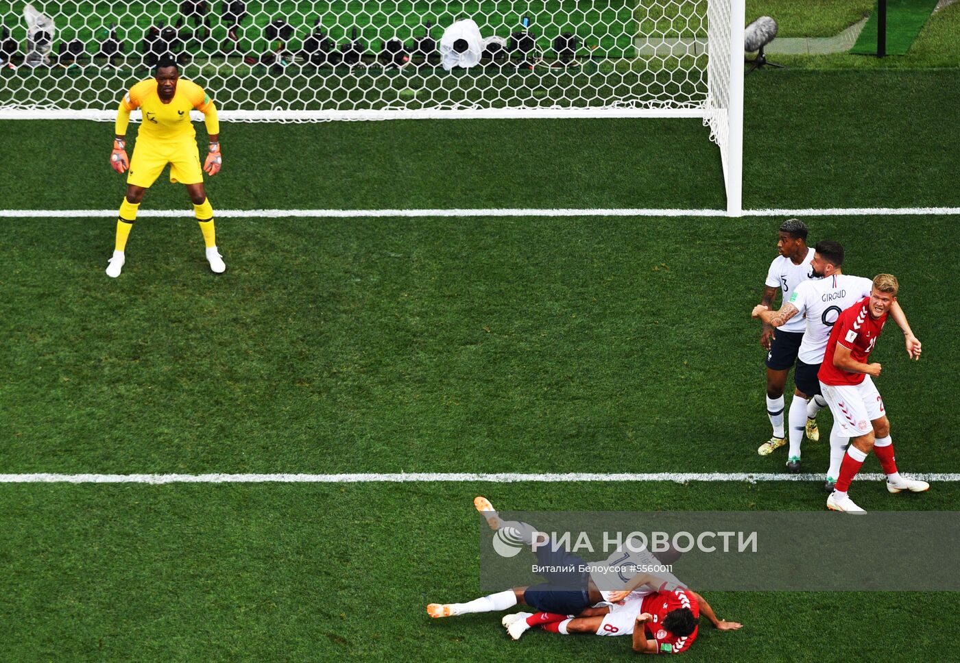 Футбол. ЧМ-2018. Матч Дания - Франция