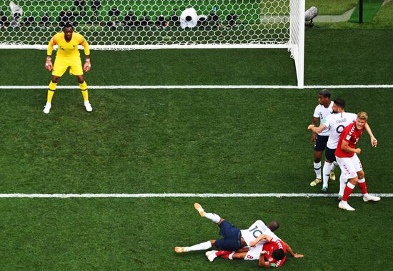 Футбол. ЧМ-2018. Матч Дания - Франция