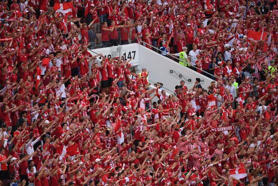 Футбол. ЧМ-2018. Матч Дания - Франция 