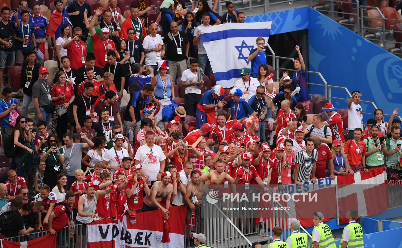 Футбол. ЧМ-2018. Матч Дания - Франция